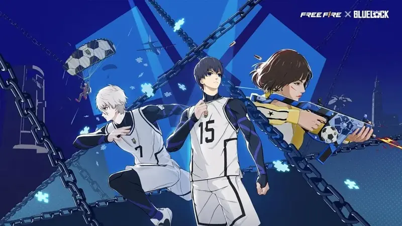 Lebih Keren dari Isagi? Detail Lengkap Bundle Rin Itoshi di Free Fire x Blue Lock Chapter 2